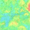 Ostholstein topographic map, elevation, terrain