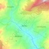 Berbeo topographic map, elevation, terrain