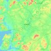 Shannon topographic map, elevation, terrain