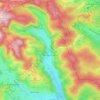 Menzenschwand topographic map, elevation, terrain