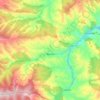 Munilla topographic map, elevation, terrain