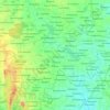 Kolar Gold Field taluk topographic map, elevation, terrain