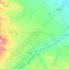 Fizuli District topographic map, elevation, terrain