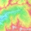 Alta topographic map, elevation, terrain