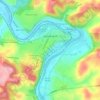 Vandergrift topographic map, elevation, terrain