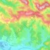 Taurignan-Castet topographic map, elevation, terrain