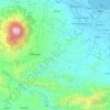 Kuningan topographic map, elevation, terrain