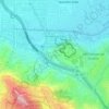 Universal City topographic map, elevation, terrain