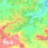 Roknia topographic map, elevation, terrain