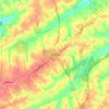 Oak Ridge topographic map, elevation, terrain