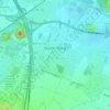 Noyelles-Godault topographic map, elevation, terrain
