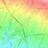 Tridadi topographic map, elevation, terrain