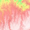 Mbuji-Mayi topographic map, elevation, terrain