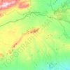 Vélez-Rubio topographic map, elevation, terrain
