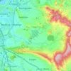 Aranguren topographic map, elevation, terrain