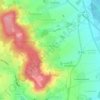 Vauchelles topographic map, elevation, terrain