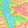 Bürglen (UR) topographic map, elevation, terrain