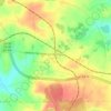 Junction City topographic map, elevation, terrain