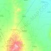 Pánuco topographic map, elevation, terrain