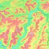 Blickweiler topographic map, elevation, terrain