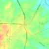 Adrian topographic map, elevation, terrain