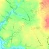 Chidlow topographic map, elevation, terrain