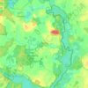 Kittlitz topographic map, elevation, terrain