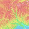 Rivière-Nouvelle topographic map, elevation, terrain