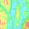 Deerfield topographic map, elevation, terrain