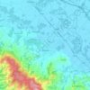 Quarrata topographic map, elevation, terrain