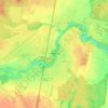 Сиверский topographic map, elevation, terrain