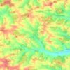 Nandlstadt topographic map, elevation, terrain