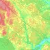 Молодильня topographic map, elevation, terrain