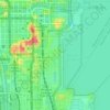 Grant Park topographic map, elevation, terrain