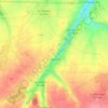 La Gaillarde topographic map, elevation, terrain