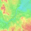 Neva topographic map, elevation, terrain