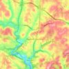 Hampton Township topographic map, elevation, terrain