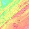 Zaouiat Saiss topographic map, elevation, terrain