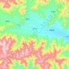 卡孜乡 topographic map, elevation, terrain