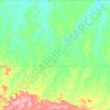 Novo Horizonte do Oeste topographic map, elevation, terrain
