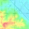 Auburn topographic map, elevation, terrain