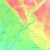 Owerri North topographic map, elevation, terrain
