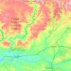 Villanueva de la Reina topographic map, elevation, terrain