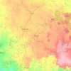 Kaduna State topographic map, elevation, terrain