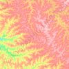 Pontão topographic map, elevation, terrain