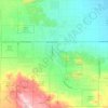 Joshua Tree topographic map, elevation, terrain