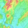 Saint-Martin-de-Valgalgues topographic map, elevation, terrain