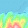 Punta de Tigre topographic map, elevation, terrain