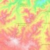 Tetela de Ocampo topographic map, elevation, terrain