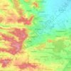 86554 topographic map, elevation, terrain